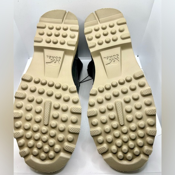 NWT SOREL Men's Caribou OTM Waterproof Chukka Boots. Color Jet/Tan Size: 9 - Picture 14 of 14